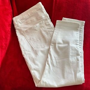 NWOT American Eagle Curvy Hi Rise White Jeggings | 18 Short